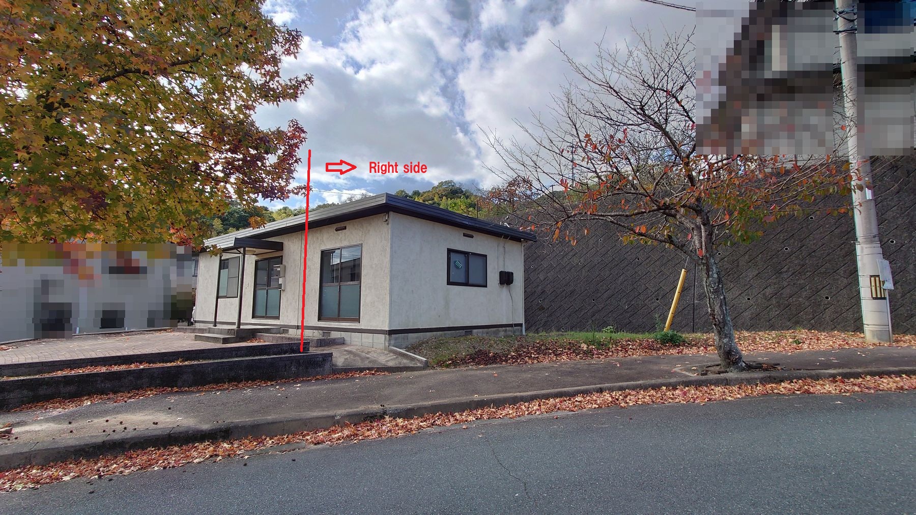 七尾台事務所右フロア外観